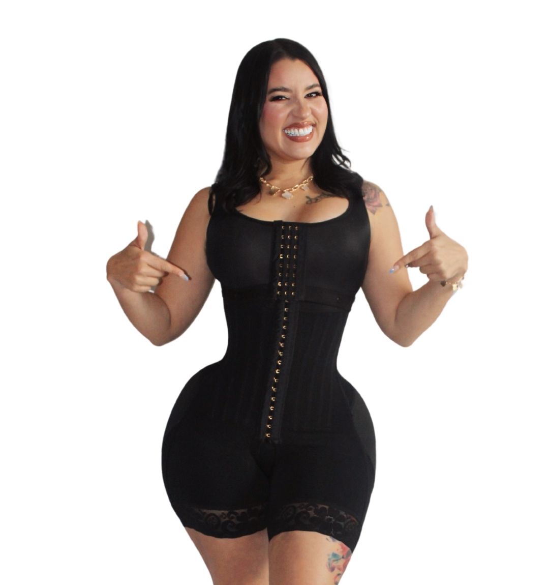 Faja Linda 7011 Post Operatoria 3ra Etapa con 15 varillas 2 tallas más grande en los glúteos abertura en la zona íntima y realce en los glúteos