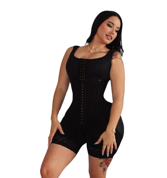 Faja Sara 7001 Post Operatoria 3ra Etapa 4 tallas más grande en los glúteos y zipper en la zona intima