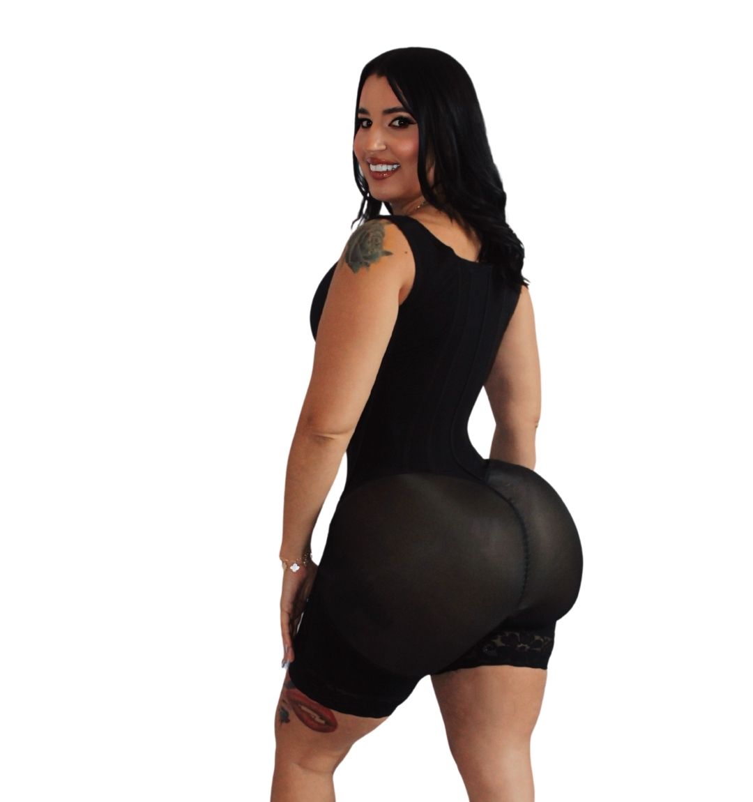 Faja Sara 7002 Post Operatoria 3ra Etapa 4 tallas más grande en los glúteos abertura en la zona íntima