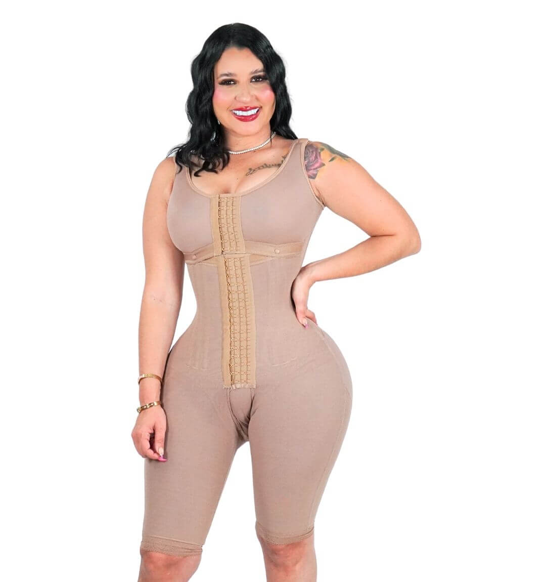 Faja Adrick 7022 Post Operatoria 3ra Etapa 4 tallas más grande en los glúteos y zipper en la zona íntima