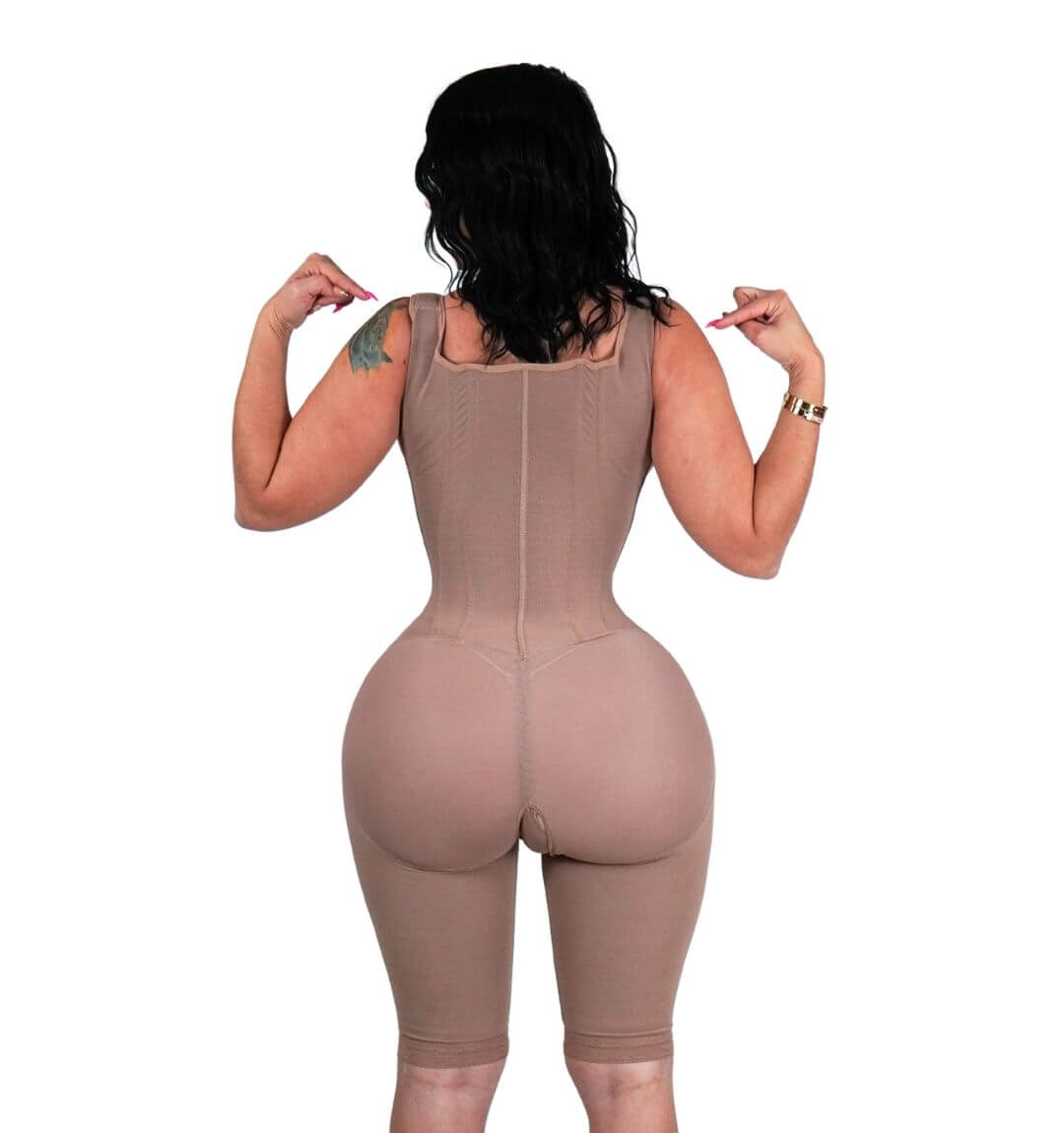 Faja Adrick 7022 Post Operatoria 3ra Etapa 4 tallas más grande en los glúteos y zipper en la zona íntima