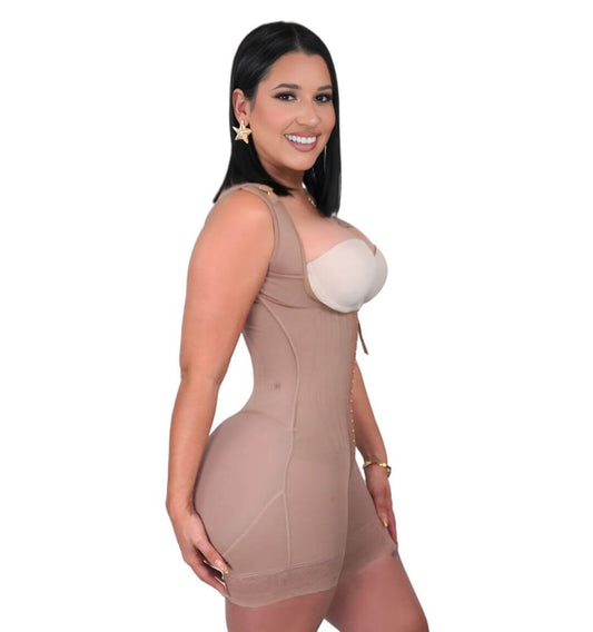 Faja Didi 7018 Post Operatoria 3ra Etapa 4 tallas más grande en los glúteos y zipper en la zona íntima