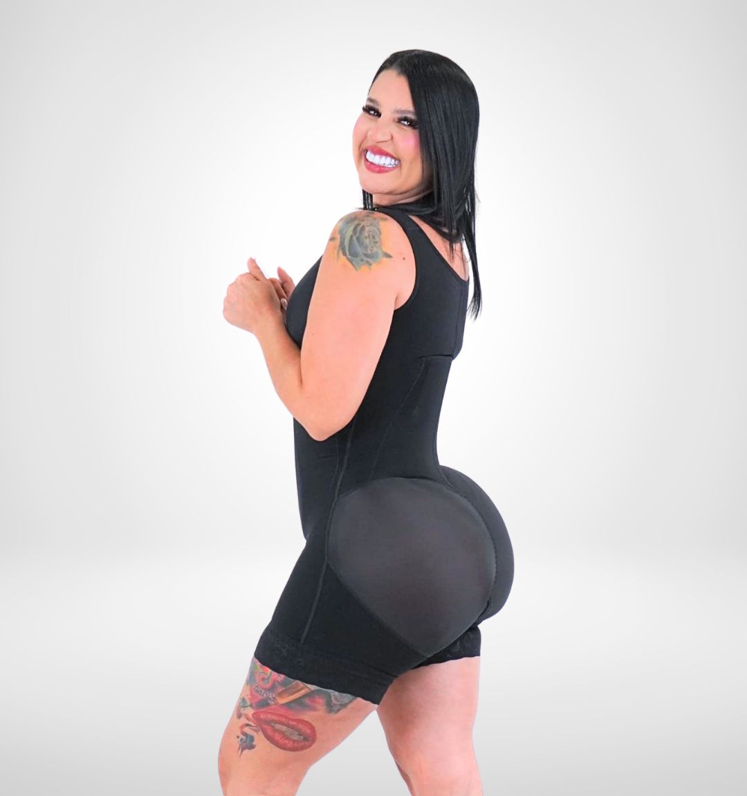 Faja Griby 7026 Uso Diario 4 tallas más grande en los glúteos y zipper