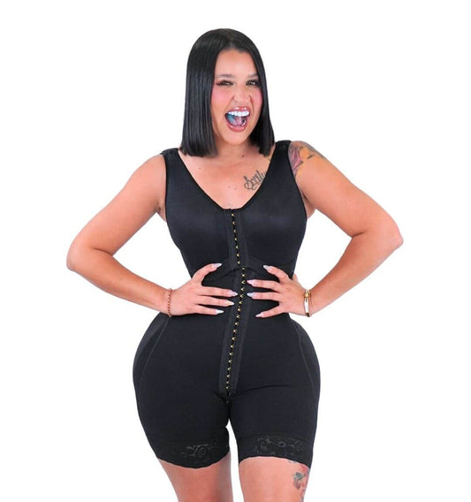 Faja Latina 7030 Mediana Compresión 2 Varillas y con Zipper