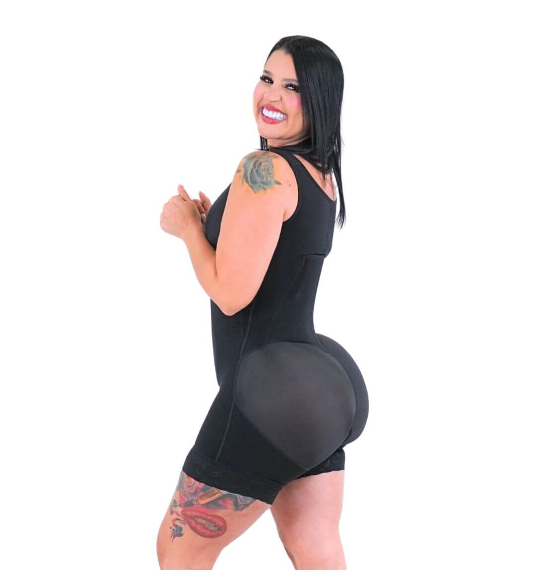 Faja Mileyka 7028 Post Operatoria 2da Etapa 2 tallas más grande en los glúteos con realce y Zipper
