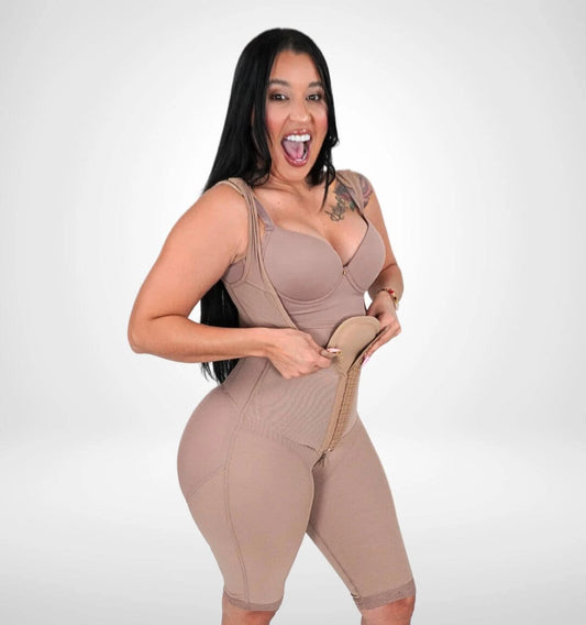 Faja Sashira 7005 Post Operatoria 2da Etapa 4 tallas más grande en los glúteos con zipper