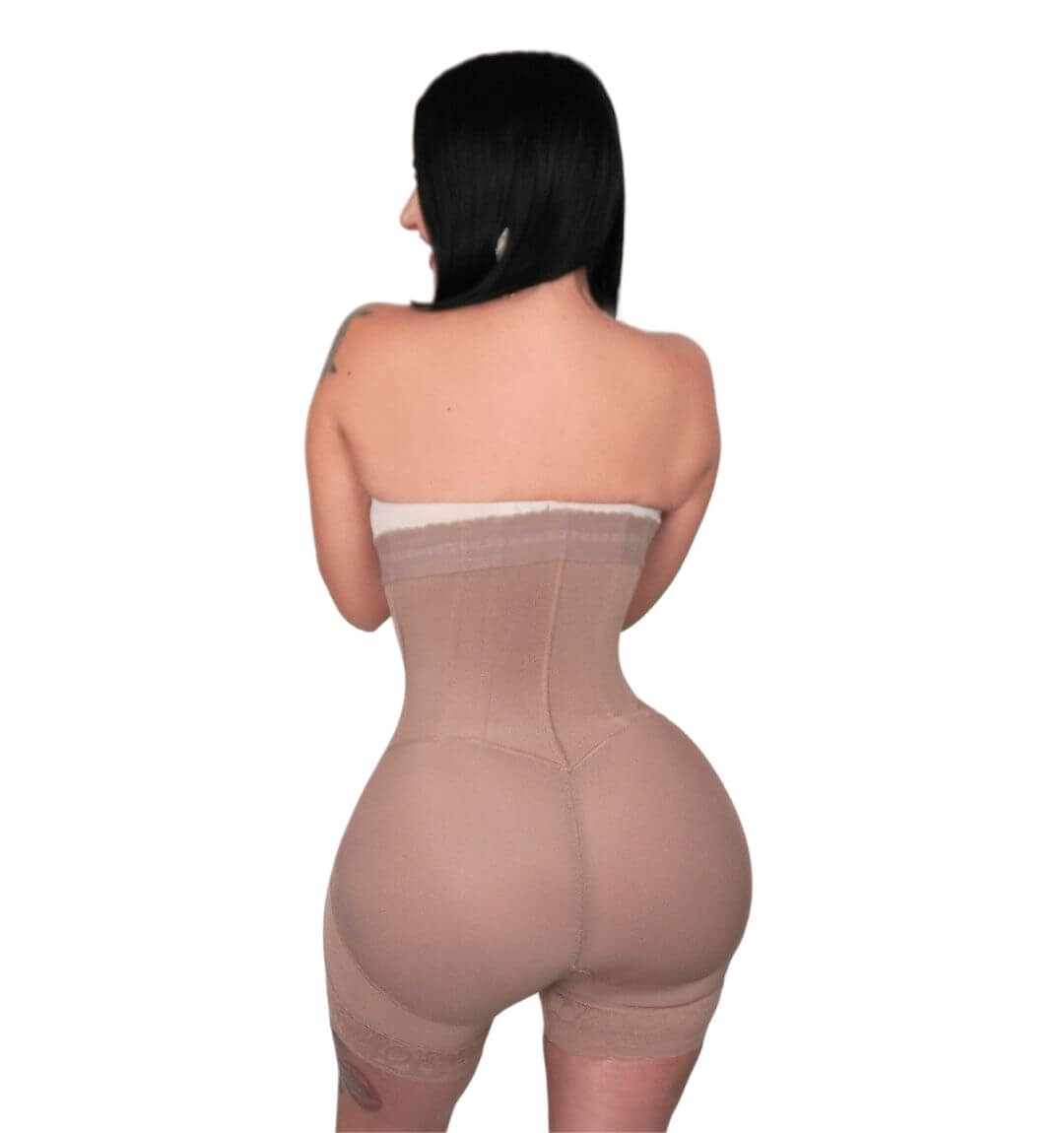 Faja Strapless Eva 7016 EDICION LIMITADA Post Operatoria 3ra Etapa 4 tallas más grande en los glúteos y zipper en la zona íntima