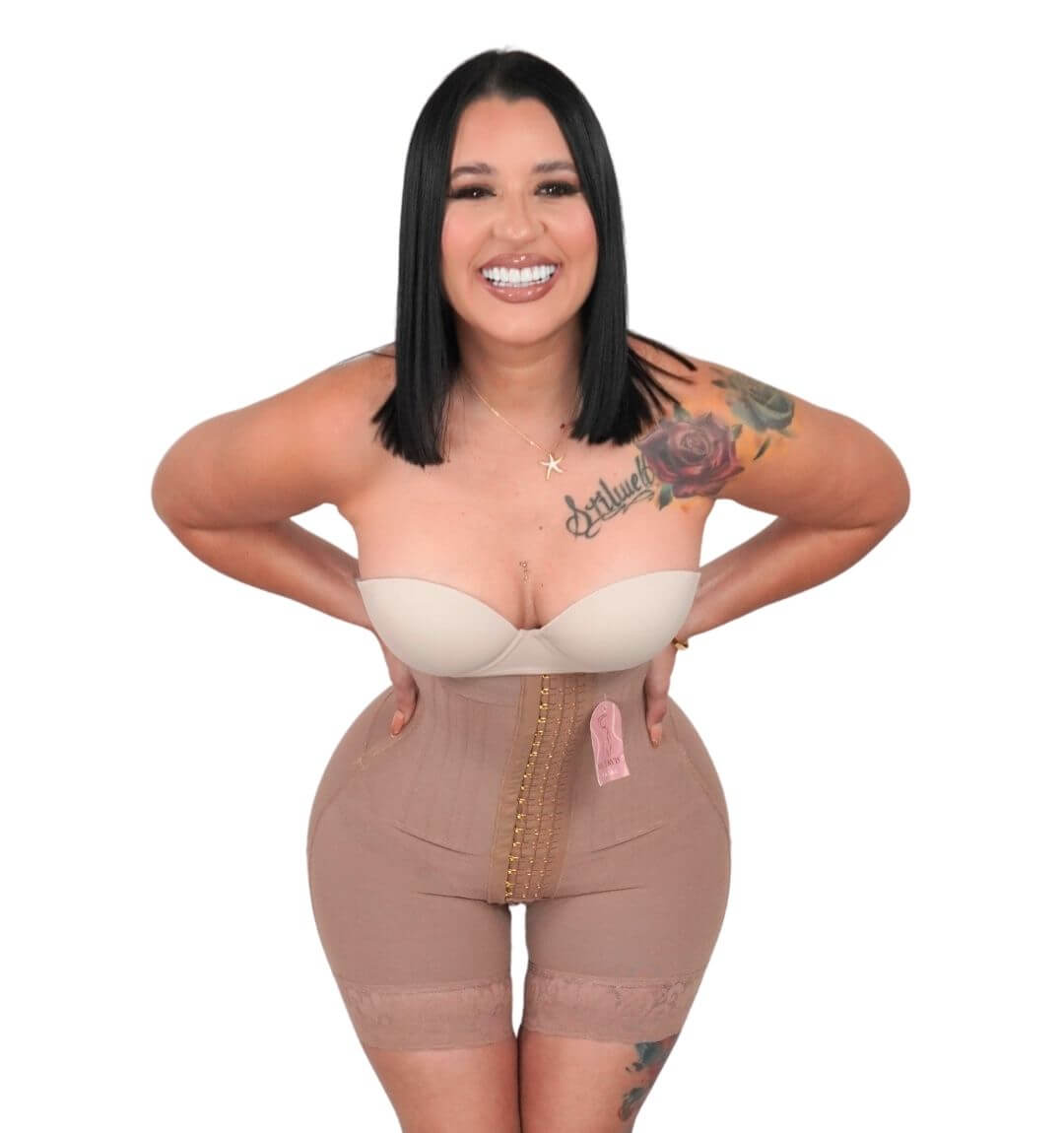 Faja Strapless Eva 7016 EDICION LIMITADA Post Operatoria 3ra Etapa 4 tallas más grande en los glúteos y zipper en la zona íntima