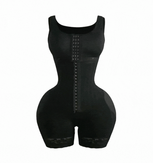 Faja Sara 7001 Post Operatoria 3ra Etapa 4 tallas más grande en los glúteos y zipper en la zona intima
